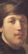 Isack jouderville Details of  Bust of a young Man in a Turban (mk33 oil